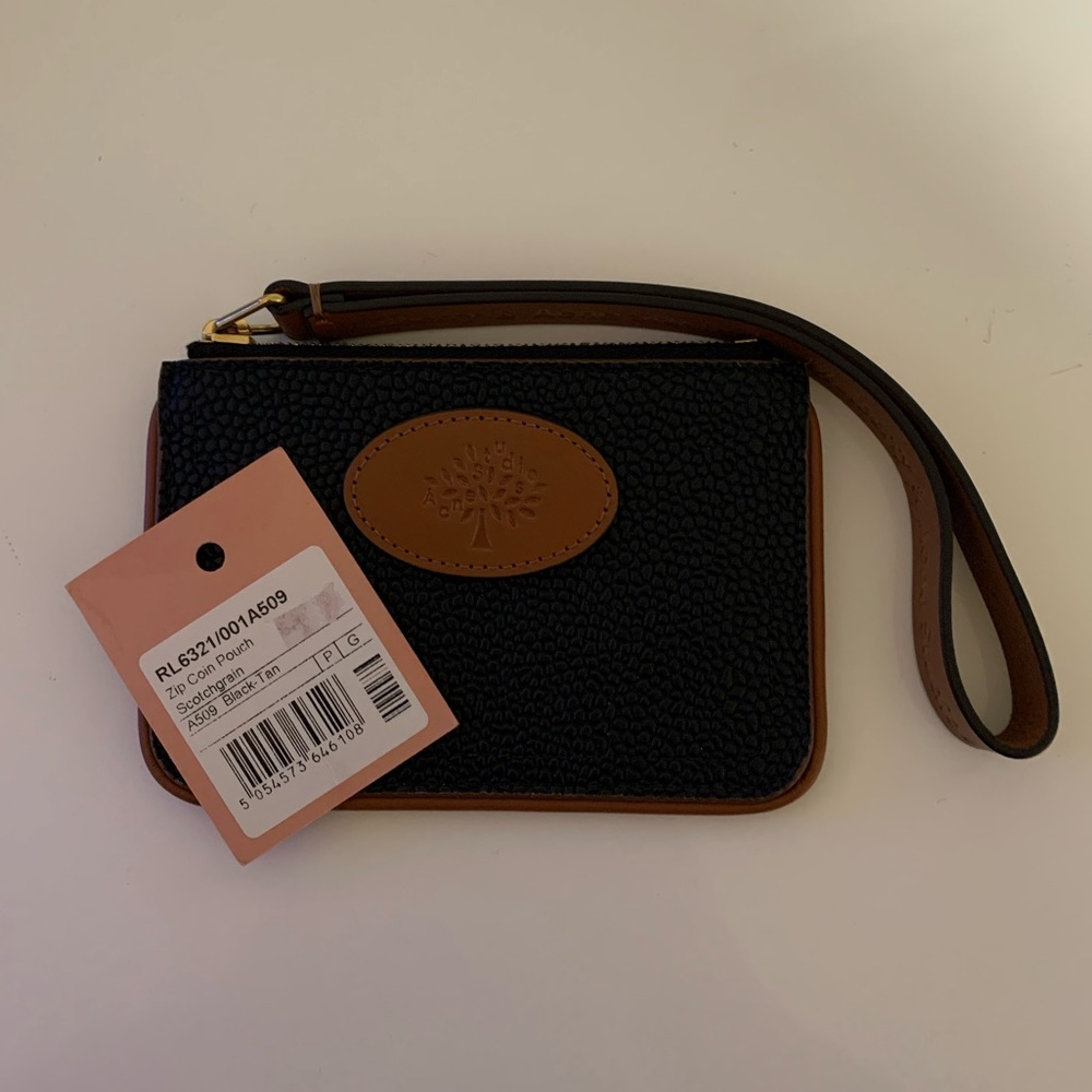 Mulberry x Acne Studios Small Pebble Leather Zip Coin Pouch - Picture 6 of 10
